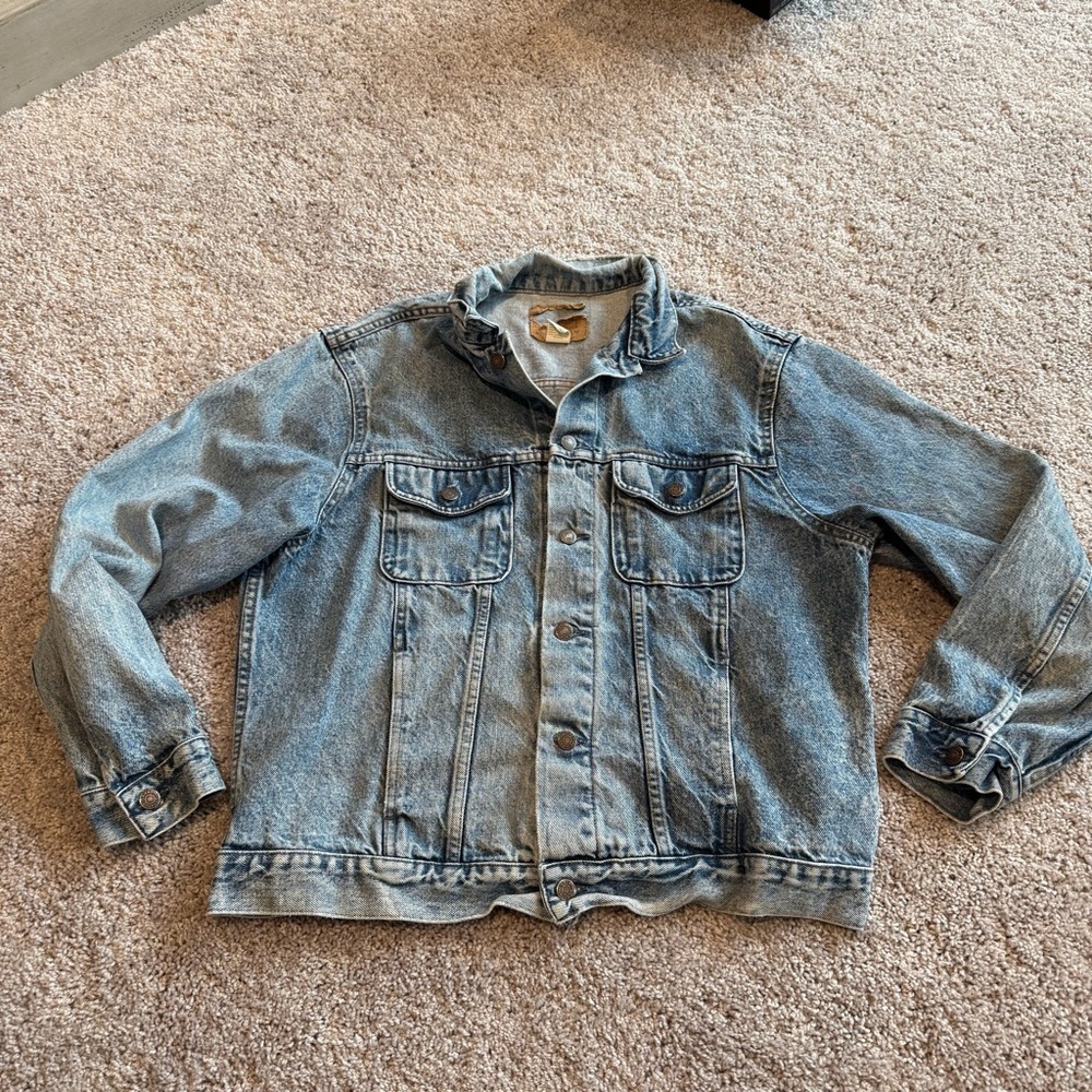 Vintage Gap Classic Denim Jean Jacket Size XL